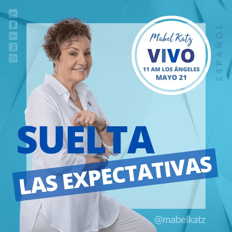 Suelta tus expectativas