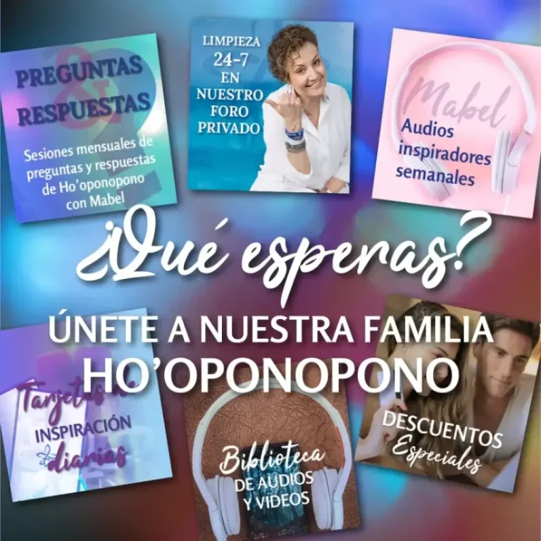 únete a nuestra familia Ho'oponopono