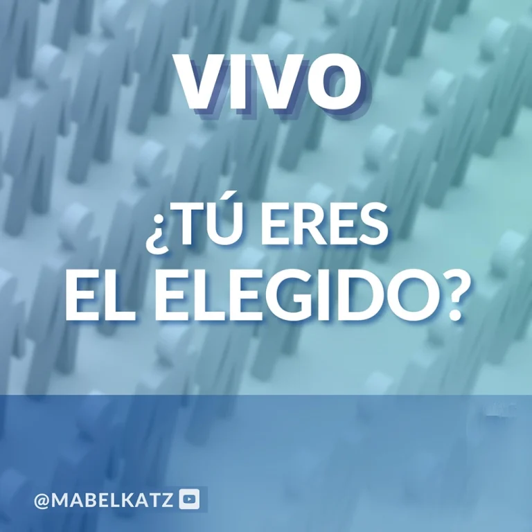 Tu eres el elegido