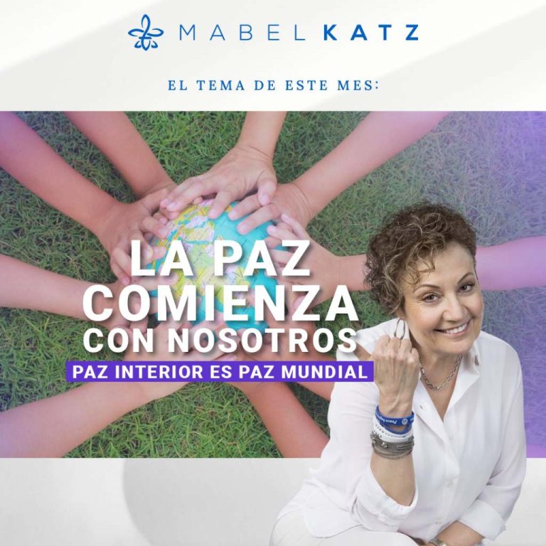 La paz comienza con nosotros clase mensual