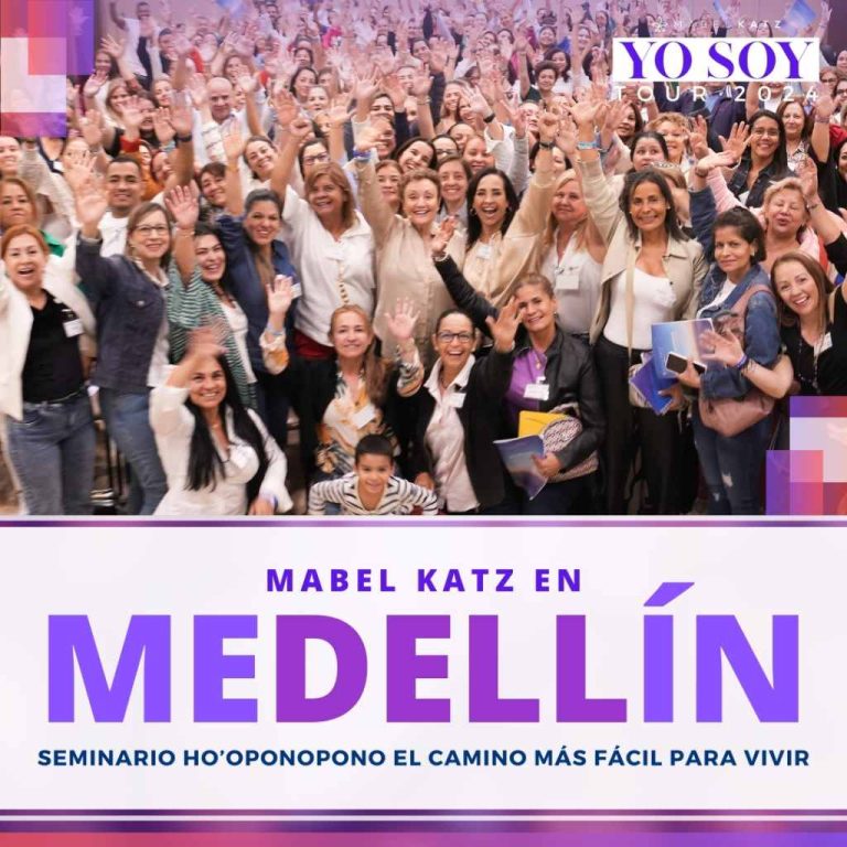 Seminario Mabel Katz Ho'oponopono Medellin 2024